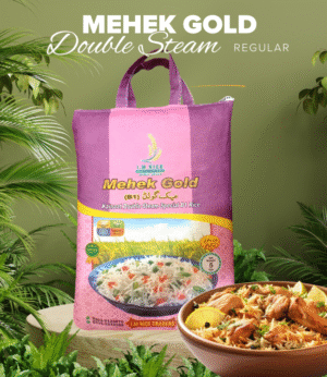 Mehak Gold B1 Steam Rice (5kg)
