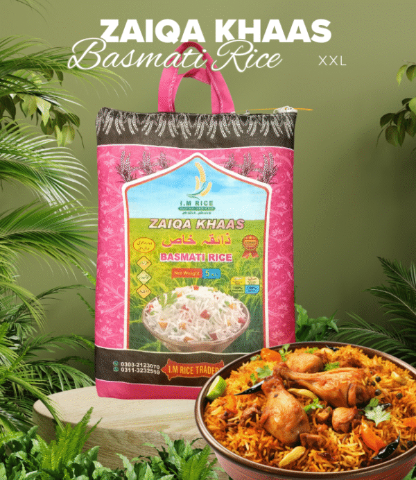 Zaiqa Khaas – Extra Long Grain (5kg)